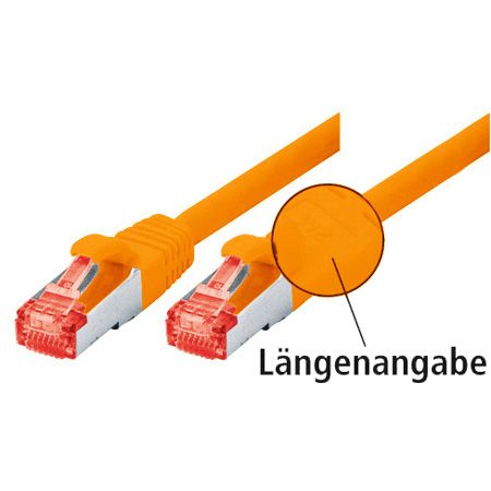 Dexlan 996623 Dexlan Patchkabel Cat. 6, S/FTP (PiMF), halogenfrei, mit