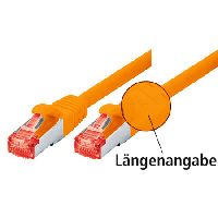 Dexlan 996625 Dexlan Patchkabel Cat. 6, S/FTP (PiMF), halogenfrei, mit