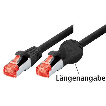 Dexlan 996659 Dexlan Patchkabel Cat. 6, S/FTP (PiMF), halogenfrei, mit