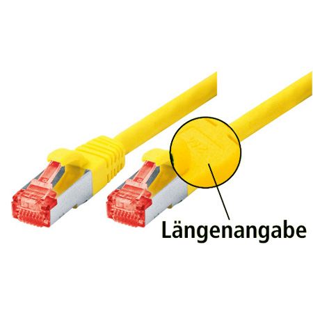 Dexlan 996554 Dexlan Patchkabel Cat. 6, S/FTP (PiMF), halogenfrei, mit