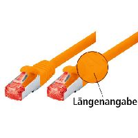 Dexlan 996627 Dexlan Patchkabel Cat. 6, S/FTP (PiMF), halogenfrei, mit