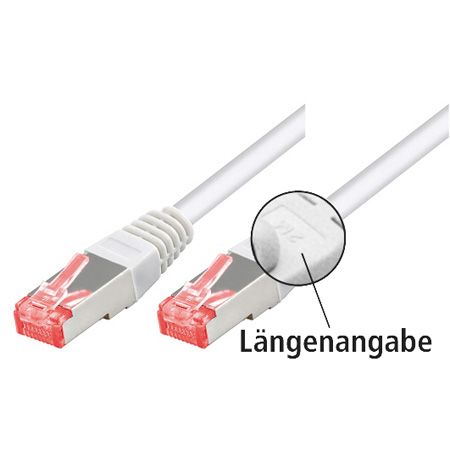 Dexlan 996693 Dexlan Patchkabel Cat. 6, S/FTP (PiMF), halogenfrei, mit