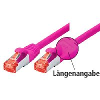 Dexlan 996617 Dexlan Patchkabel Cat. 6, S/FTP (PiMF), halogenfrei, mit
