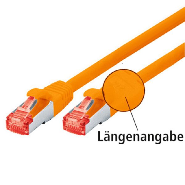 Dexlan 996630 Dexlan Patchkabel Cat. 6, S/FTP (PiMF), halogenfrei, mit