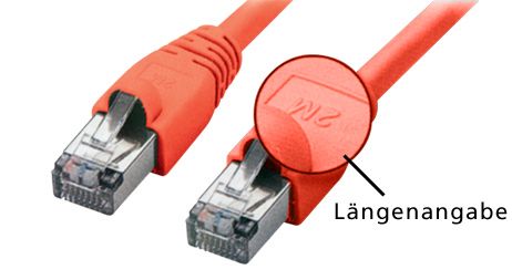 Tecline 71600R Tecline Patchkabel Cat. 5e, SF/UTP, mit Rastnasenschutz