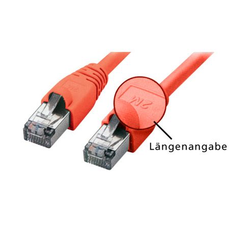 Tecline 716015R Tecline Patchkabel Cat. 5e, SF/UTP, mit Rastnasenschut