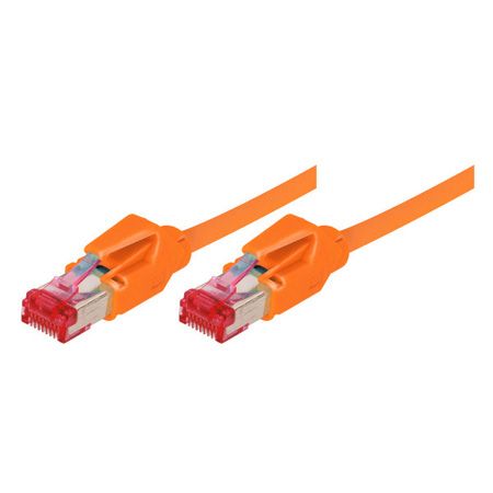 718003a_big.jpg Tecline 718003A Patchkabel S/FTP, PiMF, CAT.6A EIA/TIA, Class EA, oran