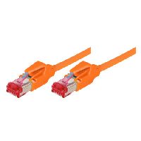 Tecline 71835A Patchkabel S/FTP, PiMF, CAT.6A EIA/TIA, Class EA, orang