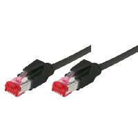 Tecline 71850S Patchkabel S/FTP, PiMF, CAT.6A EIA/TIA, Class EA, schwa