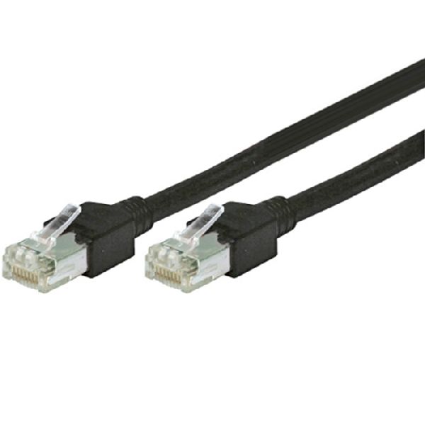 Tecline 719015S Tecline Patchkabel Cat. 5e, S/UTP, hochflexibel, schwa