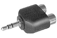 Exertis Connect 720140 Cinchadapter 3,5 mm Stereo Klinkenstecker an 2