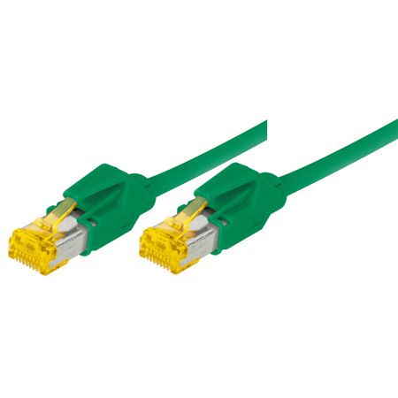 Tecline 72210G Tecline Patchkabel Cat. 6A (ISO/IEC), S/FTP, halogenfre
