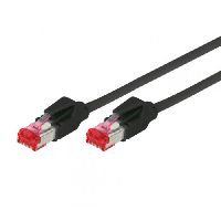 Tecline 73602S Patchkabel S/FTP, PiMF, CAT.6A EIA/TIA, Class EA, schwa