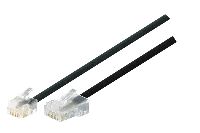 S-Conn 74306 Modular-Anschlusskabel, RJ11 St. (6P4C) / RJ45 St. (8P4C)