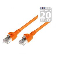 D�twyler 653753 D�twyler Patchkabel S/FTP, PiMF, Cat.6A, orange, 0,5 m