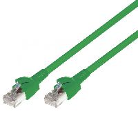 D�twyler 653553 D�twyler Patchkabel S/FTP, PiMF, Cat.6A, gr�n, 0,5 m