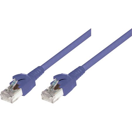 D�twyler 653860 D�twyler Patchkabel S/FTP, PiMF, Cat.6A, violett, 2,0