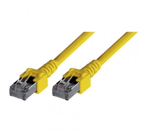 D�twyler 652103 D�twyler Patchkabel S/UTP, Cat.5e, gelb, 0,5 m