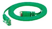 Tecline 77800G High Quality Flachband Patchkabel Cat. 6, U/UTP, gr�n,