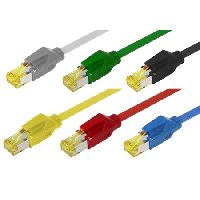 Tecline 78015S Patchkabel S/FTP, PiMF, CAT.6A ISO IEC, schwarz, 15,0 m