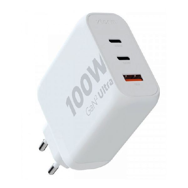 Xtorm XEC100 Xtorm GaN Ladeger�t XEC100, 100 Watt, wei�, GRS-zertifizi