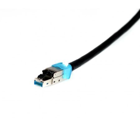 Tecline 79740 Tecline Patchkabel Cat. 6a, S/FTP, CCTV, Outdoor, 4PPoE,
