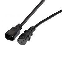 AOHN 808044 Kaltger�tekabel, Kaltger�testecker C14 auf Kaltger�tekuppl