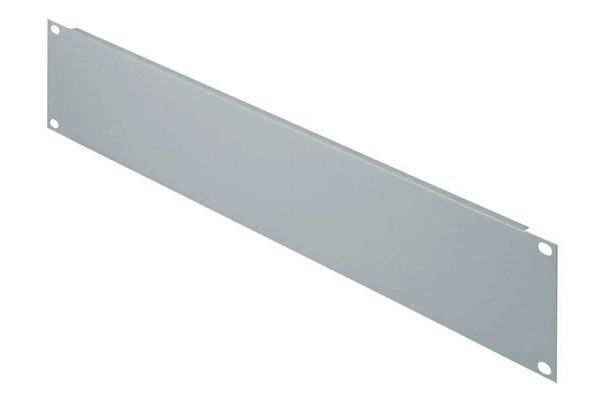 Triton RAC-ZP-X02-A1 Triton 19 Blindplatte, 2 HE, Stahlblech, hellgra