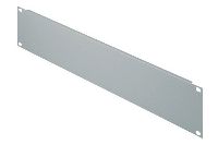 Triton RAC-ZP-X02-A1 Triton 19 Blindplatte, 2 HE, Stahlblech, hellgra