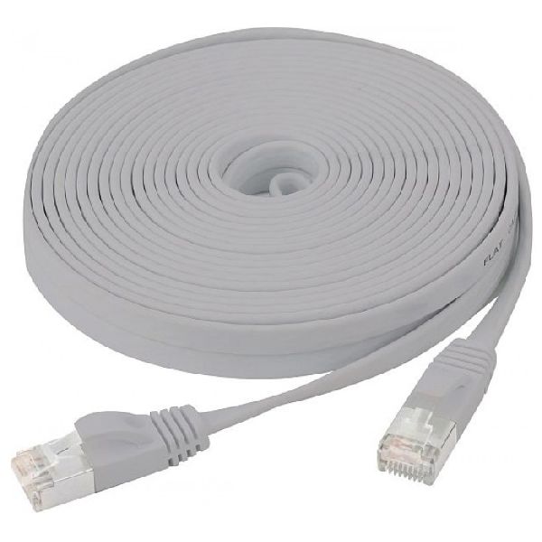 Exertis Connect 845170 Flachband Patchkabel Cat. 6, U/FTP, mit Rastnas