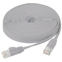 Exertis Connect 845170 Flachband Patchkabel Cat. 6, U/FTP, mit Rastnas