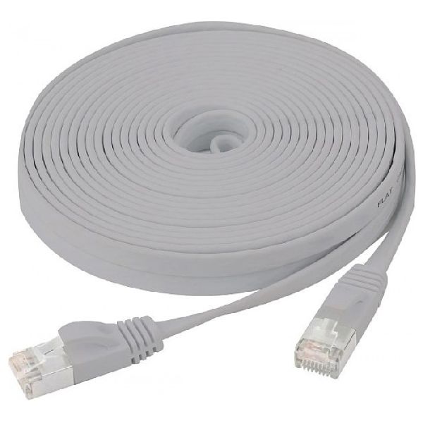 Exertis Connect 845175 Flachband Patchkabel Cat. 6, U/FTP, mit Rastnas