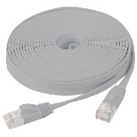 Exertis Connect 845176 Flachband Patchkabel Cat. 6, U/FTP, mit Rastnas