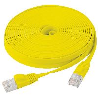 Exertis Connect 845182 Flachband Patchkabel Cat. 6, U/FTP, mit Rastnas