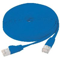 Exertis Connect 845194 Flachband Patchkabel Cat. 6, U/FTP, mit Rastnas