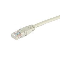 Exertis Connect 848050 Patchkabel Cat. 6, U/UTP, grau, 0,5 m