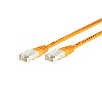 Exertis Connect 853337 Patchkabel Cat. 6, F/UTP, PoE+, orange, 15,0 m