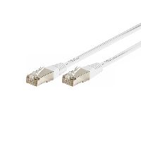 Exertis Connect 853813 Patchkabel Cat. 6, F/UTP, PoE+, wei�, 2,0 m
