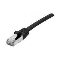 G�n�rique 854649 RJ45 Patchkabel Cat. 6, F/UTP, GRS-zertifiziert, schw