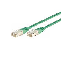 Exertis Connect 856812 Patchkabel Cat. 6, S/FTP (PiMF), gr�n, 0,15 m