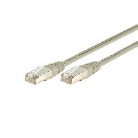 Exertis Connect 856900 Patchkabel Cat. 6, S/FTP (PiMF), grau, 15,0 m