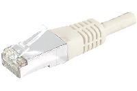 Dexlan 857795 Dexlan Patchkabel Cat. 6A, S/FTP (PiMF), grau, 90,0m