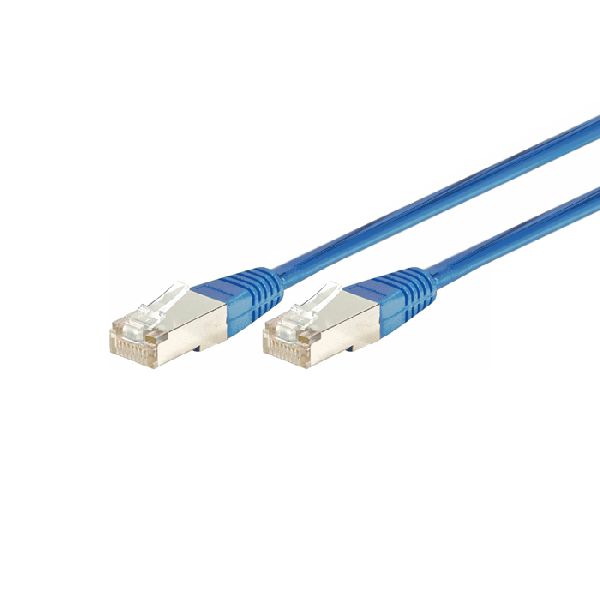 Dexlan 859520 Dexlan Patchkabel Cat. 6A, F/UTP, blau, 2,0 m