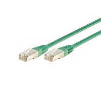 Dexlan 859548 Dexlan Patchkabel Cat. 6A, F/UTP, gr�n, 1,0 m