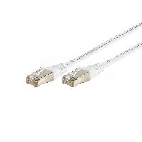 Dexlan 859576 Dexlan Patchkabel Cat. 6A, F/UTP, wei�, 0,3 m
