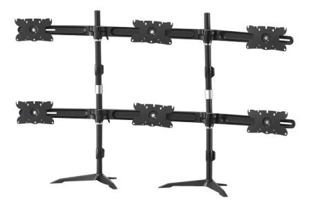 Aavara DS610 AAVARA Tischhalter 6-fach f�r Flachbildschirme von 24 -
