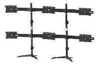 Aavara DS610 AAVARA Tischhalter 6-fach f�r Flachbildschirme von 24 -