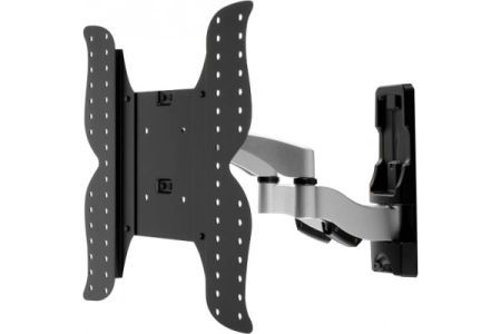 Aavara AS444 AAVARA Wandhalter LED/LCD (26 - 52), schwarz und silber