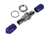 Tecline 395300 LWL Kupplung ST/ST, Simplex, Singlemode, Metall-Geh�use