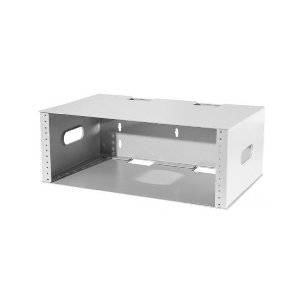 Exertis Connect 907741 19Wandhalter mit Eurolochung, 4 HE, grau